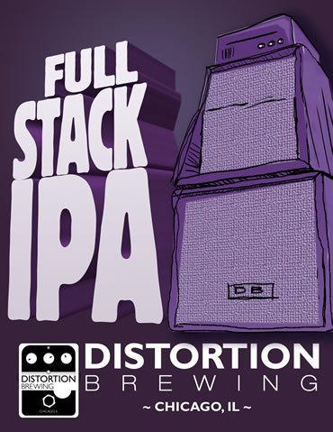 Full Stack IPA label