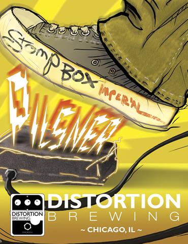 Stompbox Imperial Pilsner label